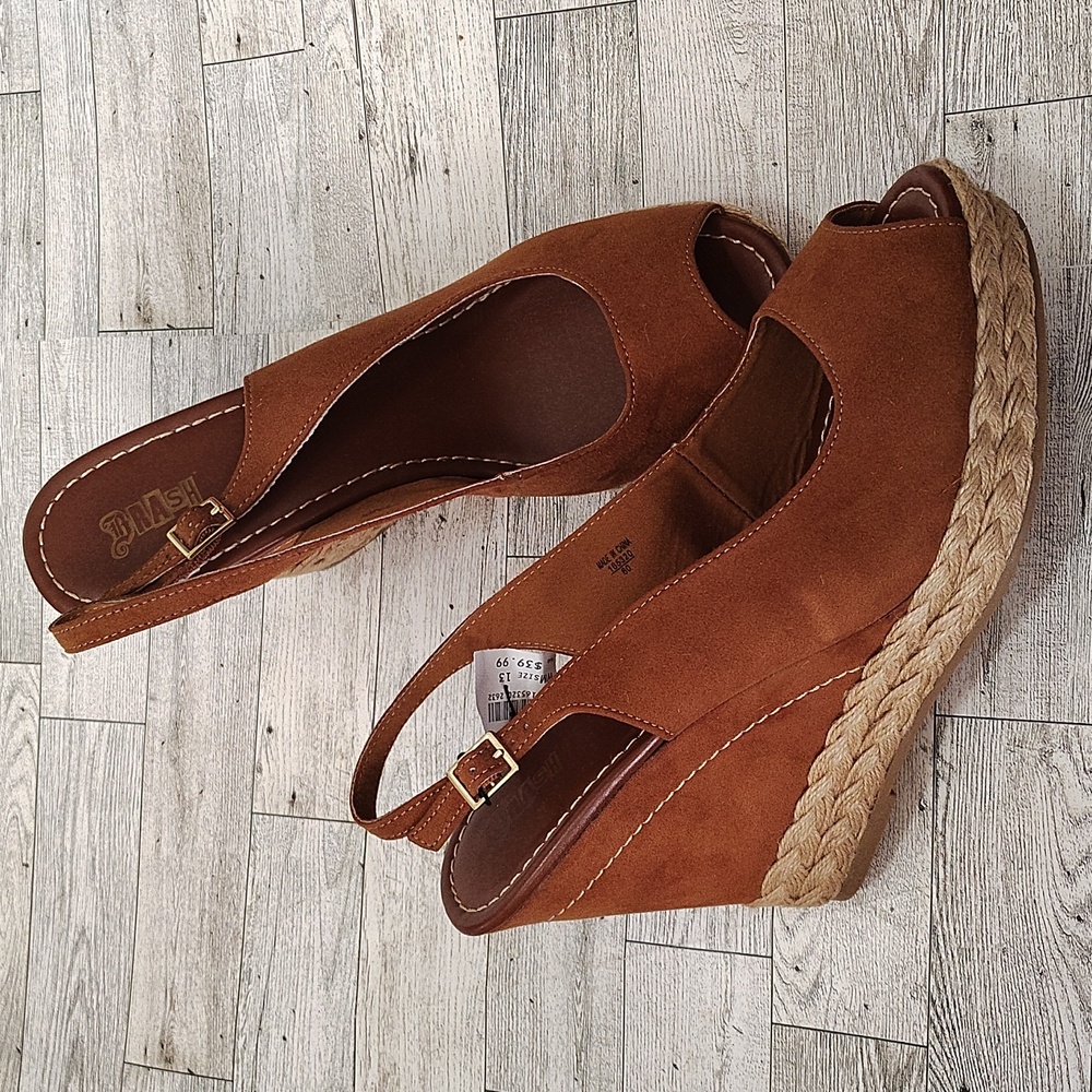 High Heel Wedge Slingback
